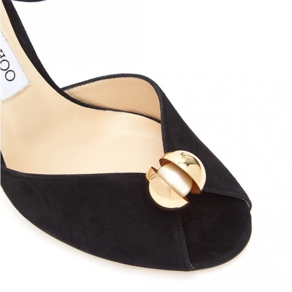 New JIMMY CHOO Sacora suede sandals 37 $1,195 - Picture 7 of 14